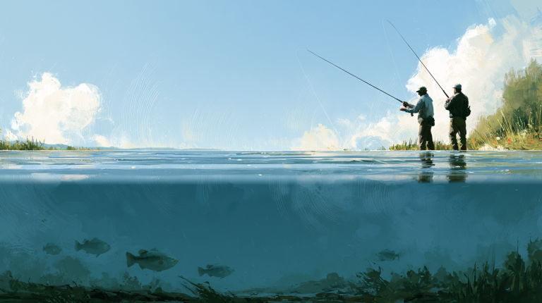 Can fish hear human voices while anglers talk from a fishing boat