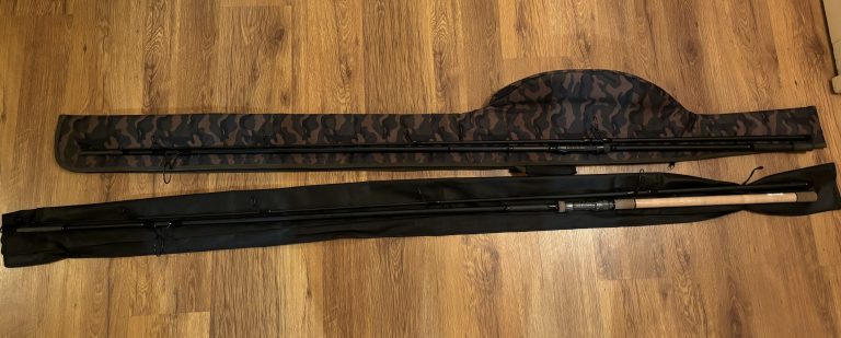 Are 2 piece rods good for carp fishing? Two carp rods stored in sections
