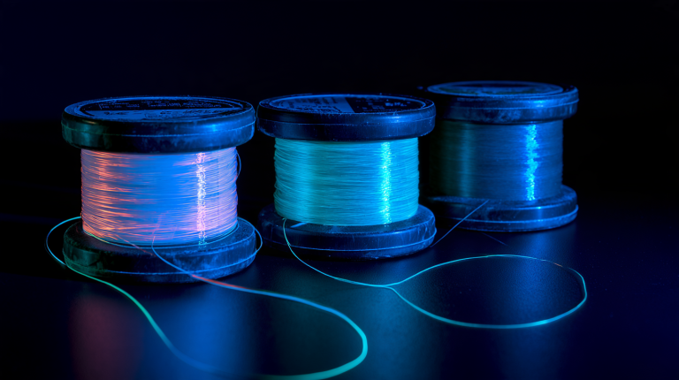 what fishing line glows under black light with fluorescent line under UV light